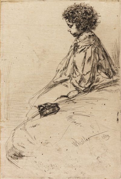 Bibi Lalouette alkotó: James Abbott McNeill Whistler