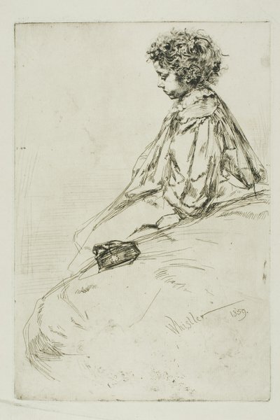 Bibi Lalouette alkotó: James Abbott McNeill Whistler