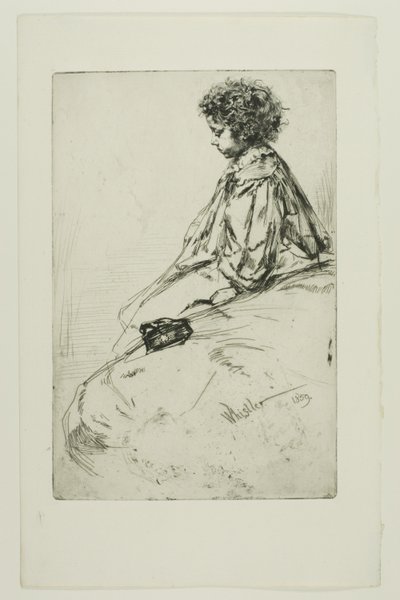 Bibi Lalouette alkotó: James Abbott McNeill Whistler