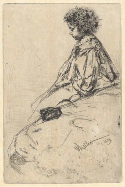 Bibi Lalouette alkotó: James McNeill Whistler