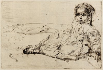 Bibi Valentin alkotó: James Abbott McNeill Whistler