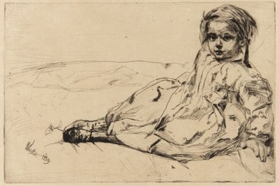 Bibi Valentin alkotó: James Abbott McNeill Whistler