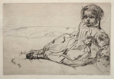 Bibi Valentine alkotó: James McNeill Whistler