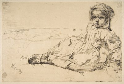Bibi Valentin alkotó: James McNeill Whistler