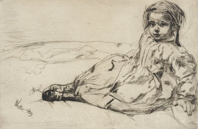 Bibi Valentin alkotó: James McNeill Whistler