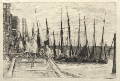 Billingsgate alkotó: James McNeill Whistler