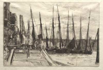 Billingsgate alkotó: James McNeill Whistler