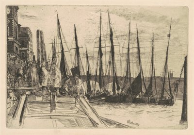 Billingsgate alkotó: James McNeill Whistler
