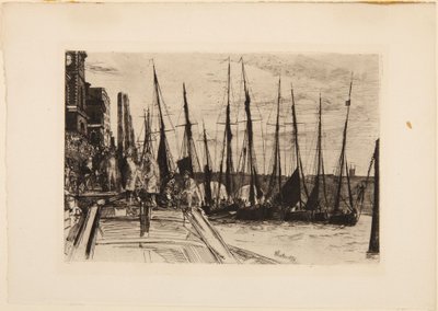 Billingsgate alkotó: James McNeill Whistler