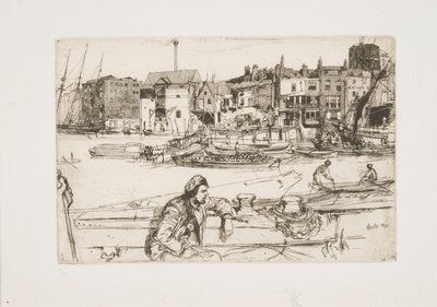 Fekete Oroszlán rakpart alkotó: James McNeill Whistler
