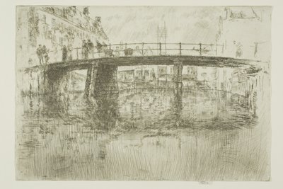 Híd, Amszterdam alkotó: James Abbott McNeill Whistler