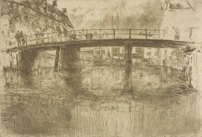 Híd, Amszterdam alkotó: James McNeill Whistler