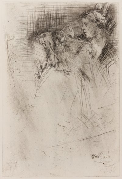 Hajmosás alkotó: James Abbott McNeill Whistler