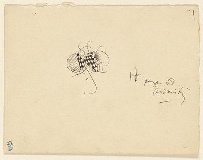 Pillangó kockás szárnyakkal alkotó: James McNeill Whistler