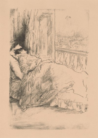 Az Erkély mellett alkotó: James Abbott McNeill Whistler