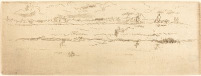 Canal, Ostend alkotó: James Abbott McNeill Whistler