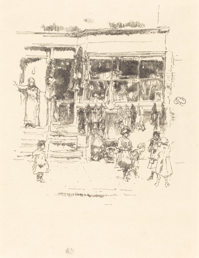 Chelsea Rags alkotó: James Abbott McNeill Whistler