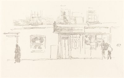 Chelsea üzletek alkotó: James Abbott McNeill Whistler