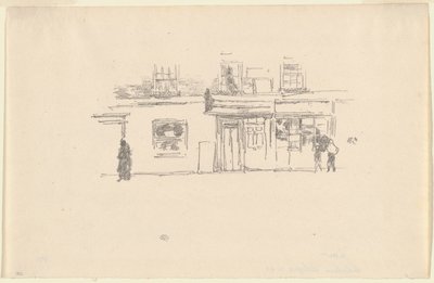 Chelsea üzletek alkotó: James Abbott McNeill Whistler