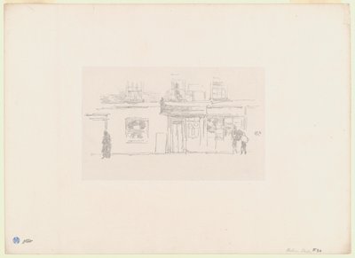 Chelsea üzletek alkotó: James Abbott McNeill Whistler