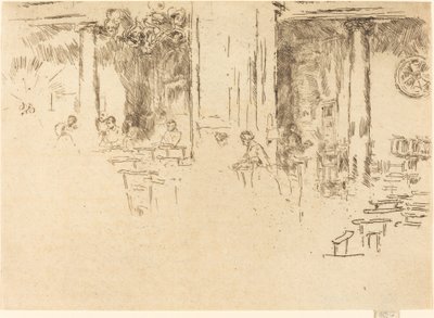 templom, Brüsszel alkotó: James Abbott McNeill Whistler