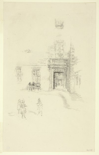 Udvar, Chelsea Kórház alkotó: James Abbott McNeill Whistler