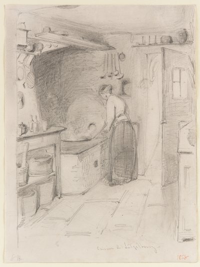 Lutzelbourg-i konyha alkotó: James Abbott McNeill Whistler