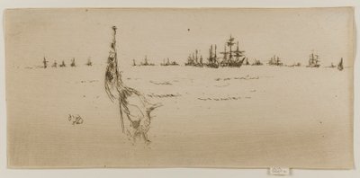 A zászló mártása alkotó: James Abbott McNeill Whistler