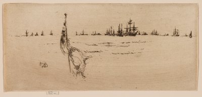 A zászló mártása alkotó: James Abbott McNeill Whistler