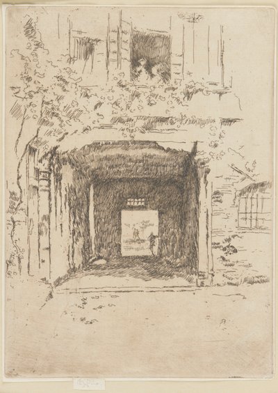 Ajtó és a szőlő alkotó: James Abbott McNeill Whistler