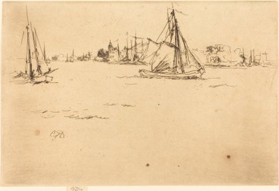 Dordrecht alkotó: James Abbott McNeill Whistler