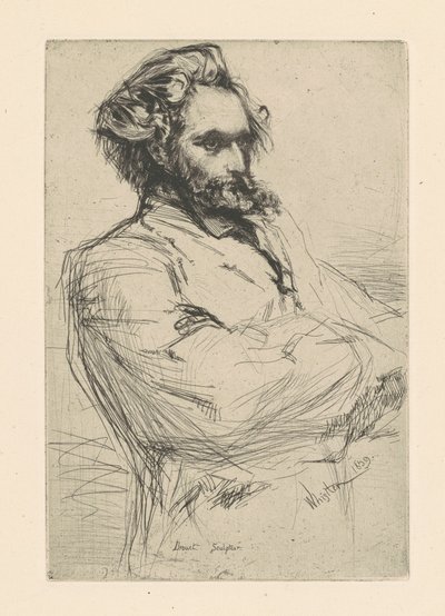 Drouet alkotó: James Abbott McNeill Whistler