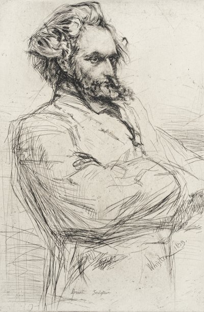 Drouet alkotó: James McNeill Whistler