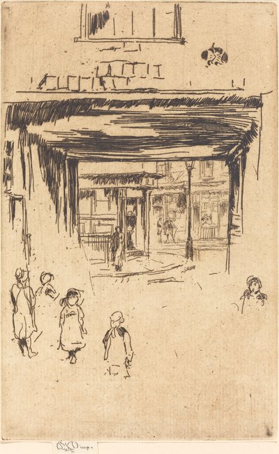 Drury Lane alkotó: James Abbott McNeill Whistler