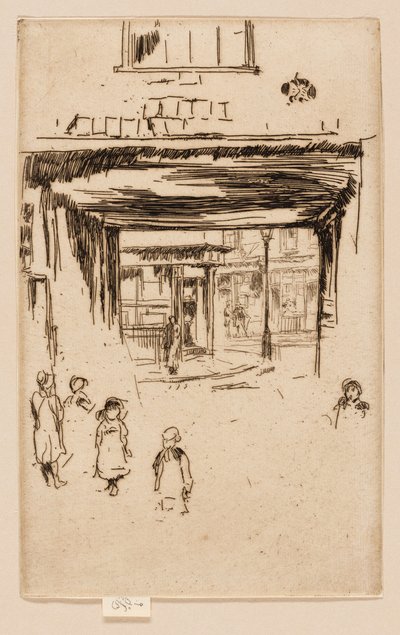 Drury Lane alkotó: James Abbott McNeill Whistler