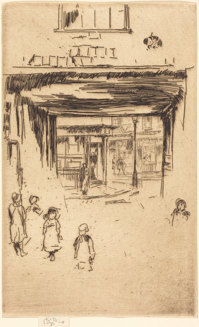 Drury Lane alkotó: James McNeill Whistler