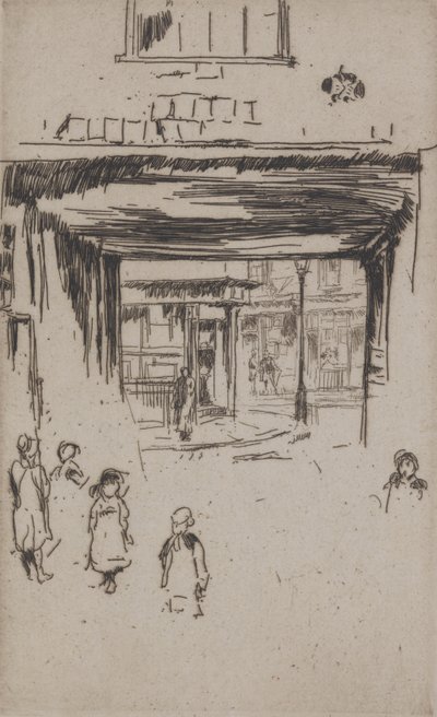 Drury Lane alkotó: James McNeill Whistler