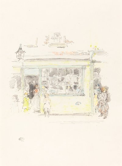 Drury Lane Rags alkotó: James Abbott McNeill Whistler