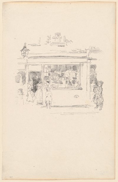 Drury Lane Rags alkotó: James Abbott McNeill Whistler