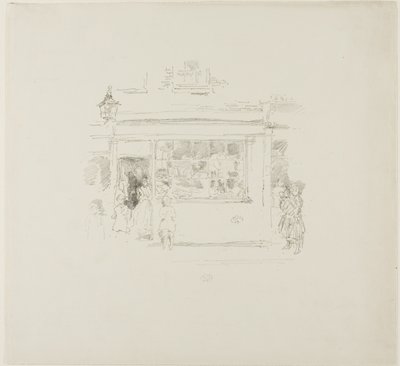 Drury Lane Rags alkotó: James Abbott McNeill Whistler
