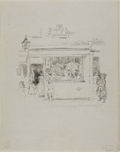 Drury Lane Rags alkotó: James Abbott McNeill Whistler