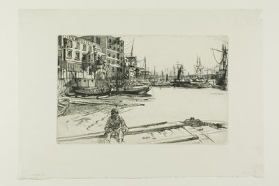 Eagle Wharf alkotó: James Abbott McNeill Whistler