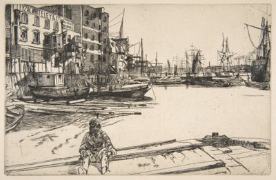 Sas rakpart alkotó: James McNeill Whistler