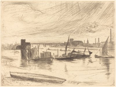 Kora reggel, Battersea alkotó: James Abbott McNeill Whistler