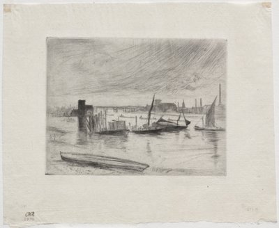 Kora reggel, Battersea alkotó: James McNeill Whistler