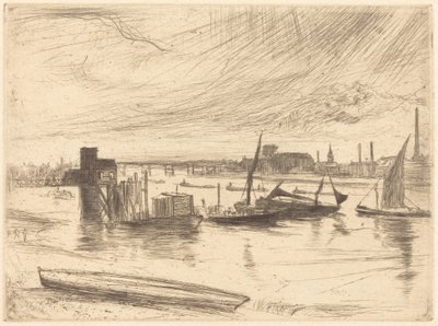 Kora reggel, Battersea alkotó: James McNeill Whistler