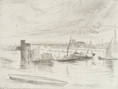 Kora reggel, Battersea alkotó: James McNeill Whistler