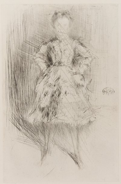 Elinor Leyland alkotó: James Abbott McNeill Whistler