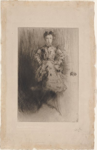 Elinor Leyland alkotó: James Abbott McNeill Whistler