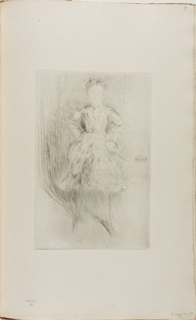 Elinor Leyland alkotó: James Abbott McNeill Whistler